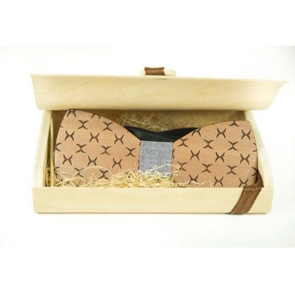 Gorgeous Wood  Bowtie Modgoo Xray Grey / - Picture 4 of 7